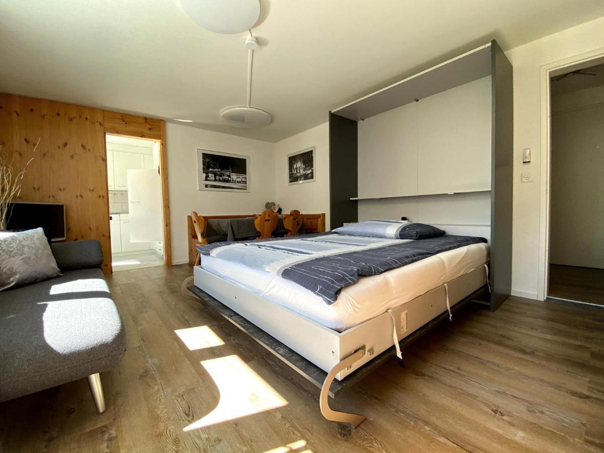 zentrale TOP Wohnung Chesa Ravaisch Davos Exterior foto